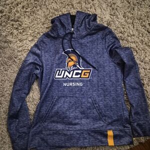 UNCG Nursing Hoodie Small UNC Greensboro Spartans Sweatshirt